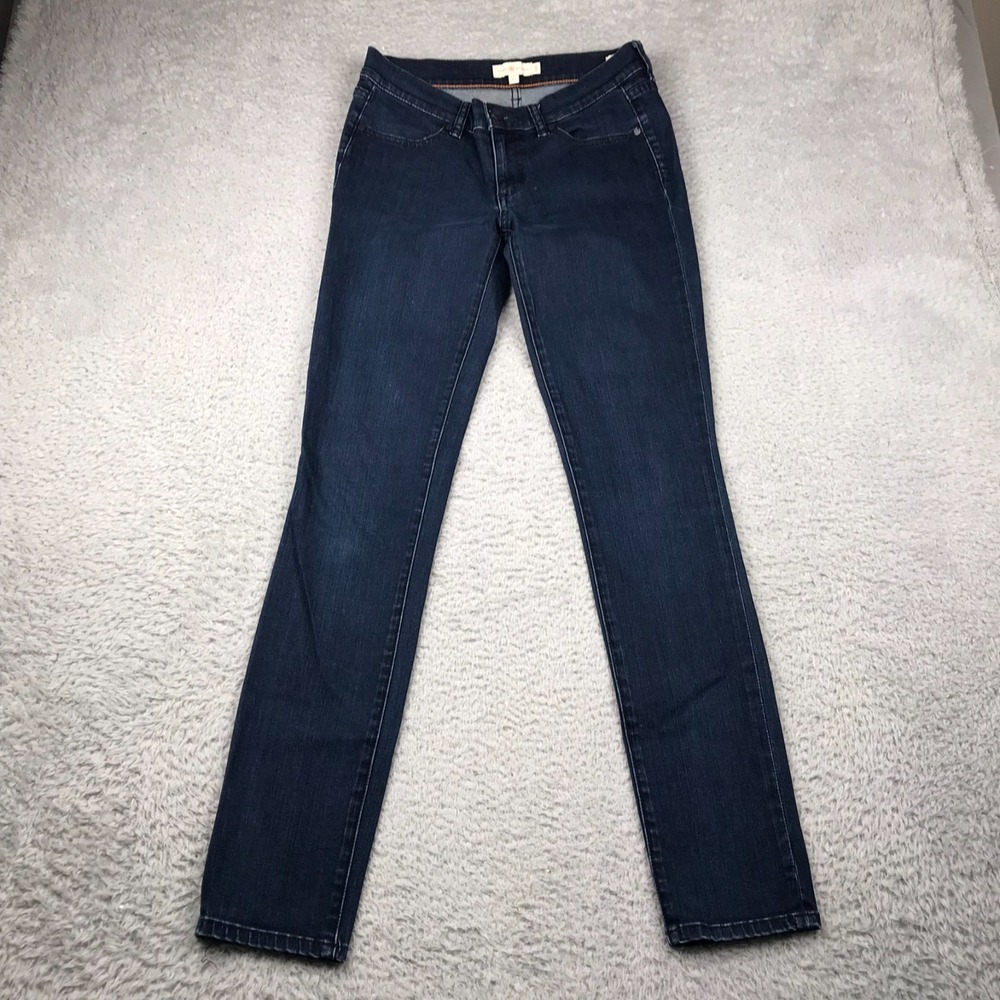 Tory Burch Legging Jeans Womens 27 (30x31) Blue Low Rise Skinny Stretch Denim